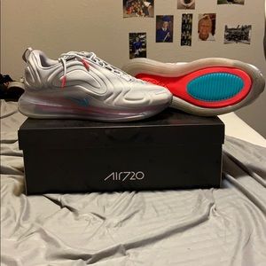 Air Max 720 Wolf Grey/Teal Nebula